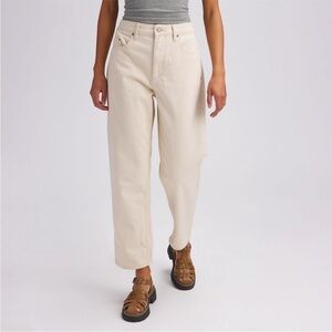 BASIN + RANGE Straight Natural Cream Jeans Size 27